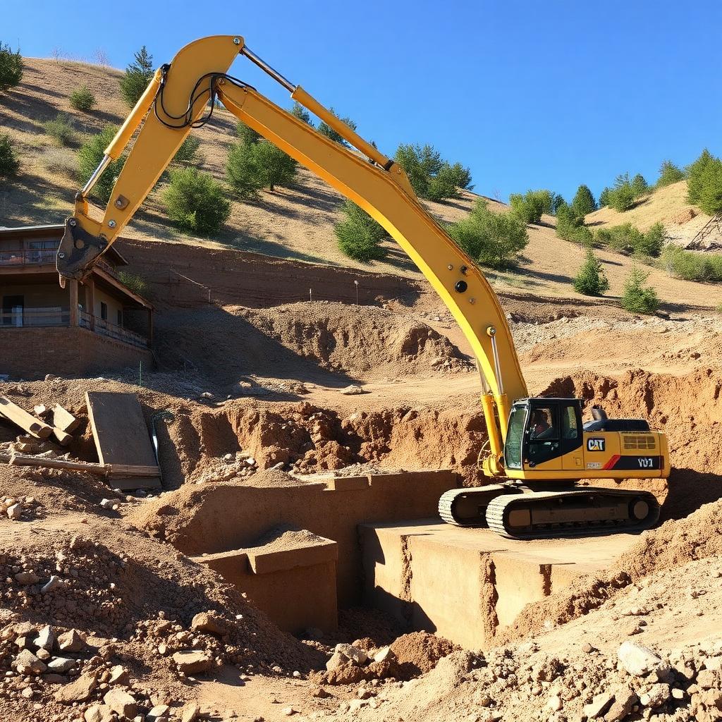Soaring Hawk Residence — Excavation